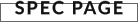 SPEC PAGE